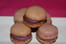 Macarons au cassis