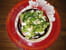 Panach� concombre-feta et sa cr�me de balsamique