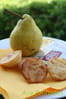 Miniquiches piment�es au brie et aux poires