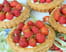 Tartelettes aux fraises et mascarpone au citron vert