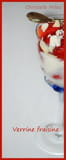 Verrine fraisine au chocolat blanc