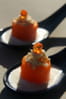 Carotte et crabe au yuzu 