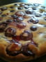 Clafoutis aux framboises et aux amandes 