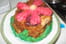 Muffins aux cerises et � la p�te d amande