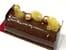 Bûche roulée chocolat-caramel