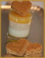 Panna cotta orange et pain d �pices