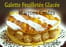 Galette des rois glac�e aux marrons confits
