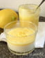 Petites cr�mes citron-romarin, nappage fa�on lemon curd