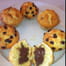 Muffins aux fraises
