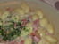 Gnocchis � la cancoillotte fa�on carbonara