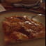 Quiche sans p�te au jambon et au fromage