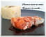 Saumon sauce au raisin
