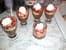 Verrines mousse au chocolat-fraises