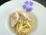 Blancs de poulet confits � la sauce carbonara