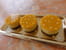 Bavarois poire sur fondant au chocolat et craquant aux speculoos