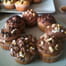 Cupcakes choco-noisettes au petit go�t de caramel