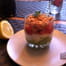 Verrines avocat, tomates, saumon