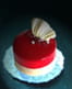 Entremet au citron vert et aux griottes