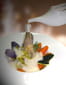 Jambonnette de pintade en pot-au-feu bouillon cr�me aux feuilles de m�lisse