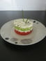 Tartare tomate, concombre, feta