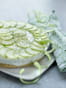 Cheesecake au concombre et � la menthe