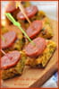 Tortilla de chips et chorizo