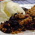 Crumble bananes-poires-chocolat