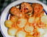 Saumon sauce crevette