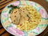 Escalopes de veau aux baies roses