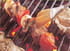 Brochettes de porc au lait de coco