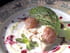 Nougat glac� aux marrons confits et miel de lavande