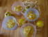 Sorbet pomme avec morceaux glac�s au citron