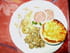 Escalope de dinde � la saucisse de Morteau