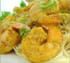 Crevettes aux cheveux d ange, sauce r�moulade