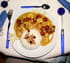 Eminc� de volaille au curry tutti frutti