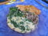 Escalopes � la cr�me et son gratin d��pinards