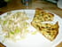 Tarte aux courgettes et � la brousse