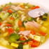 Potage aux l�gumes et poulet