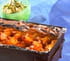 Moelleux de saumon au coulis de persil