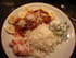 Curry de porc et d agneau