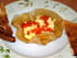 Brouillade aux oeufs de saumon en corolle