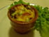 Flan brocolis/roquefort