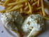 Poulet au bleu d Auvergne