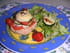 Crottins farcis sur toasts