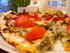 Pizza aux aubergines
