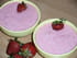 Mousse � la fraise