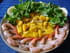 Salade de mangue et crevettes