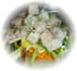 Papillote de cabillaud en filet de julienne