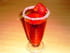 Cocktail aux fruits rouges