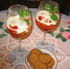 Salade compot�e de fraises et rhubarbe